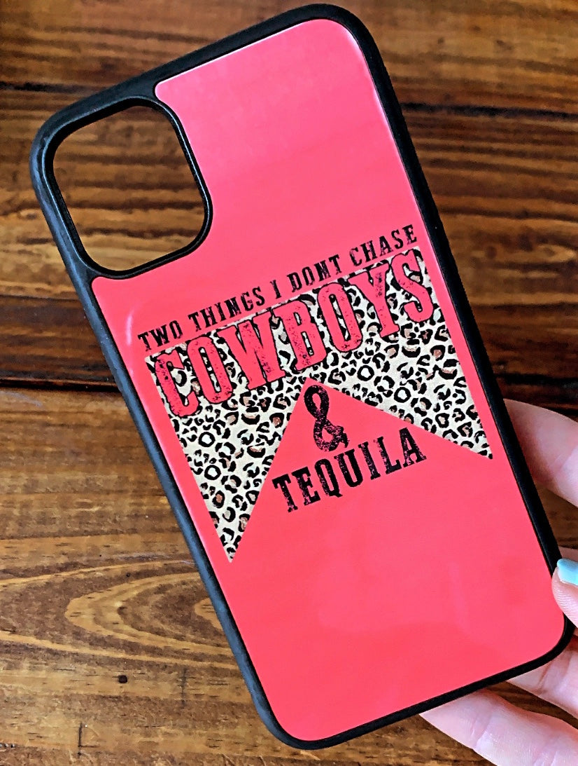COWBOYS & TEQULIA PHONE CASE
