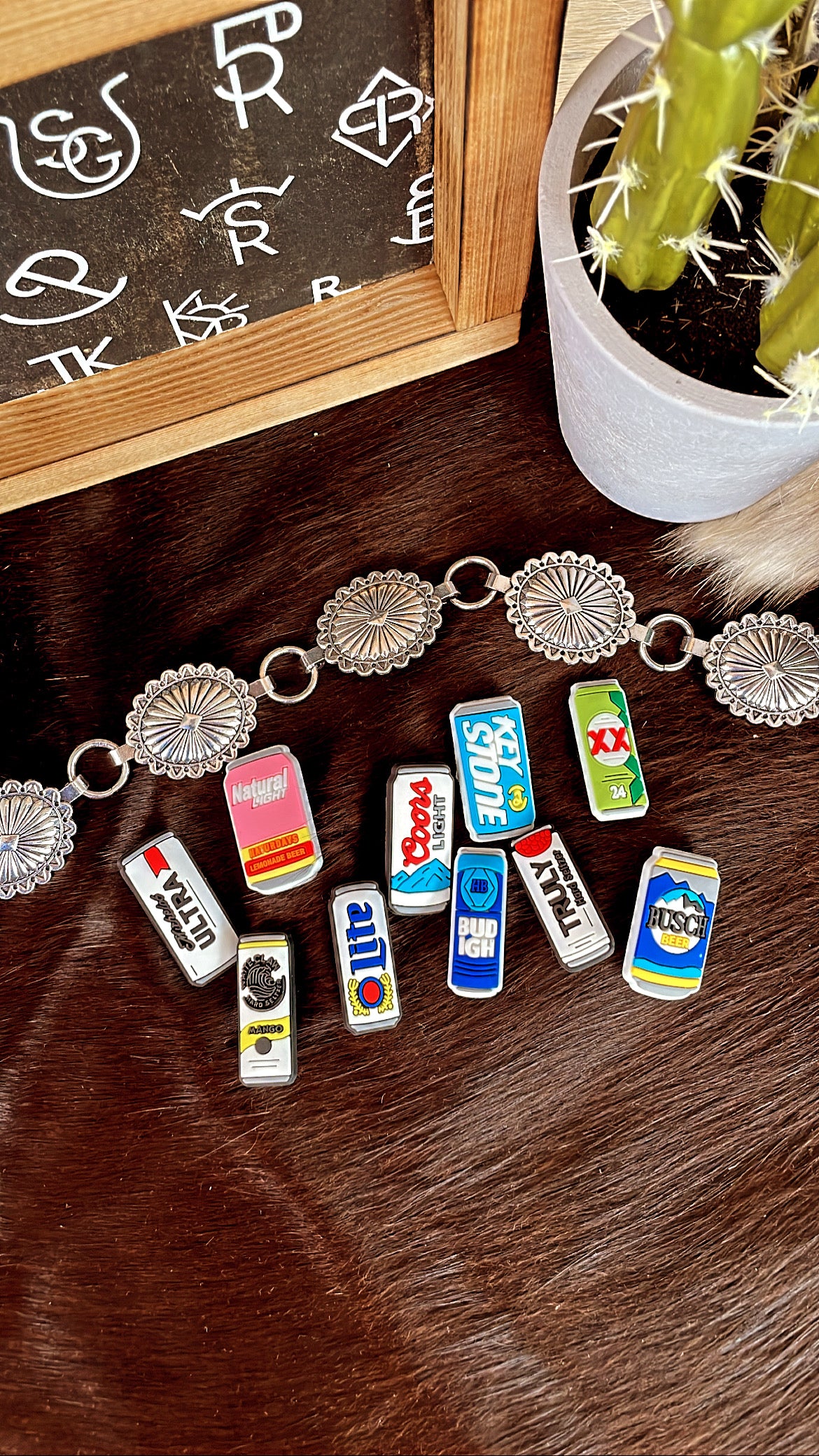 Beer Croc Charm