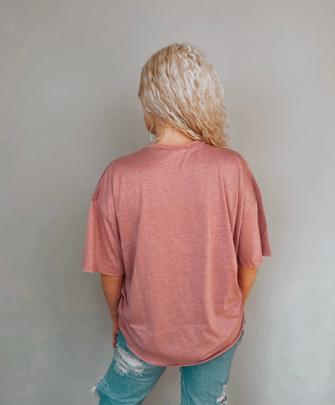 Your Pretty Heart Oversized Pocket Tee