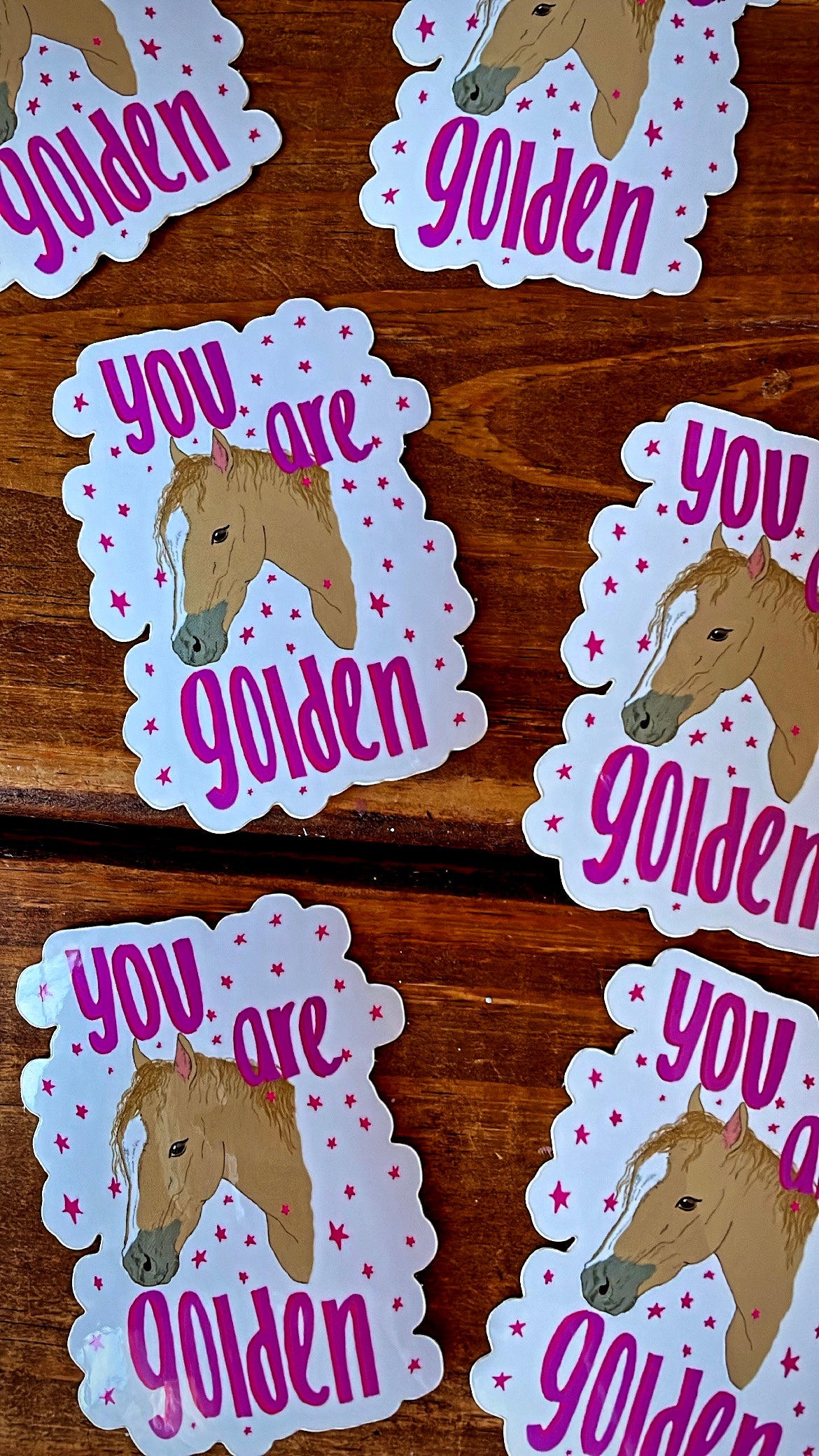 You Are Golden Decal