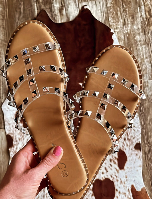 Roxanne Studded Sandals