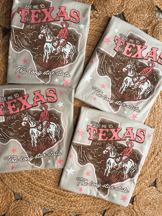 Take Me To Texas Graphic Tee