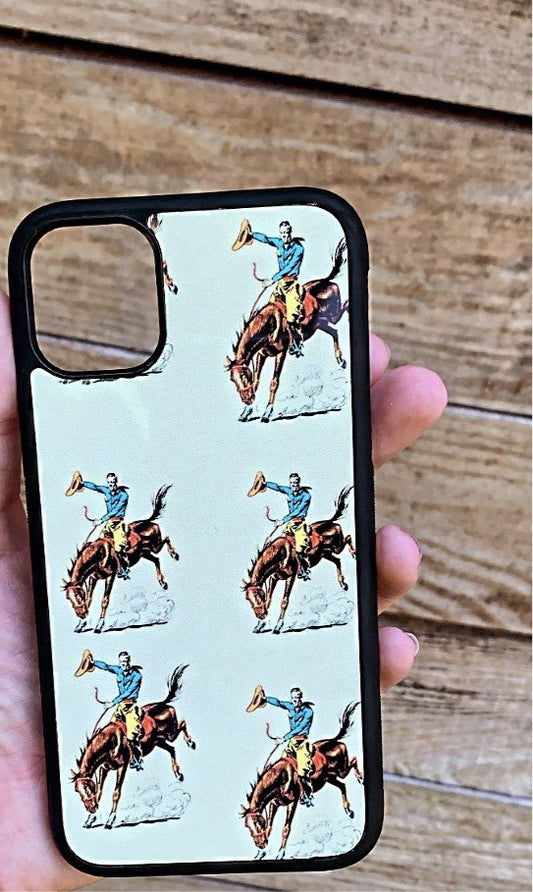 VINTAGE COWBOY PHONE CASE