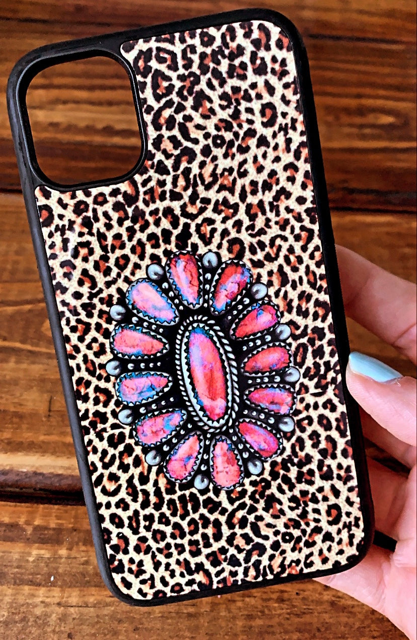 PINK CLUSTER POST PHONE CASE