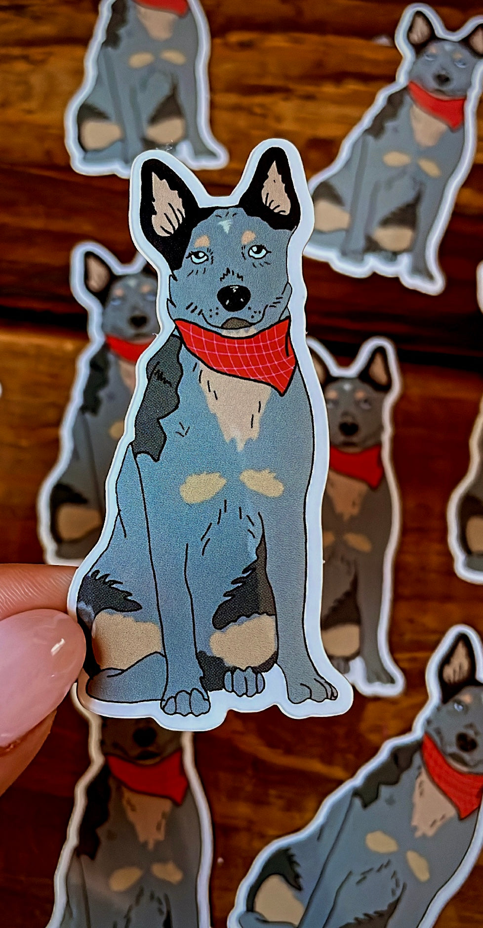 Cricket The Cattle Dog Decal